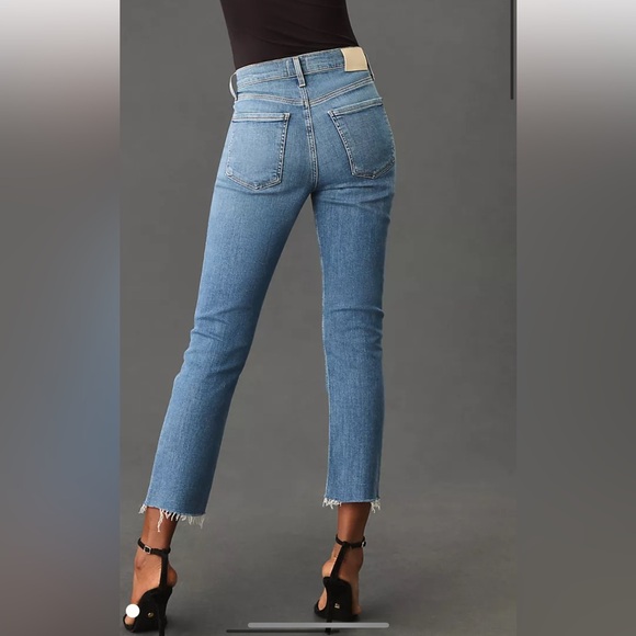 Citizens of Humanity Isola High-Rise Straight Slim Crop Jeans - Picture 3 of 13